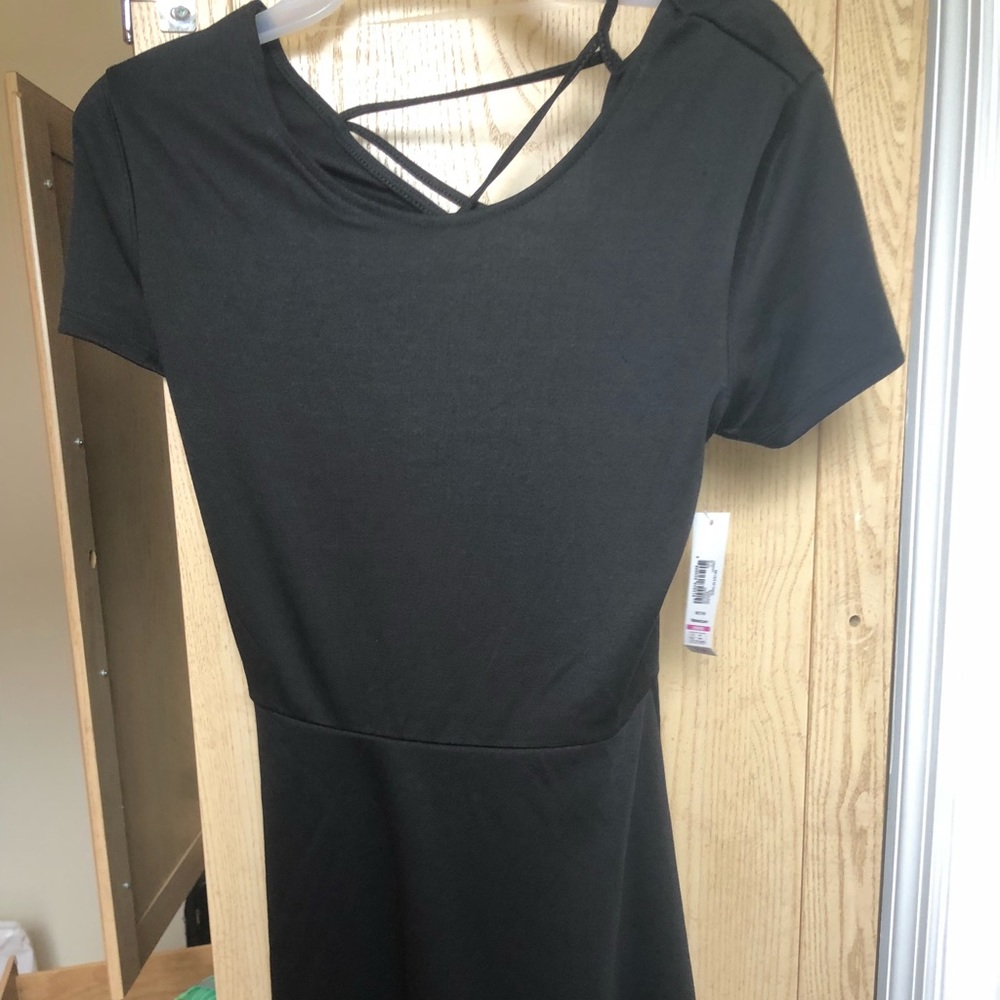 Black cross back dress never worn